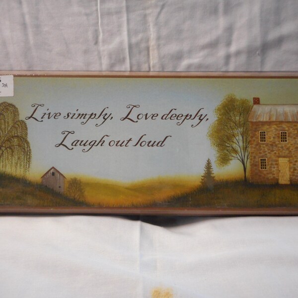 Live Simply Art - Etsy
