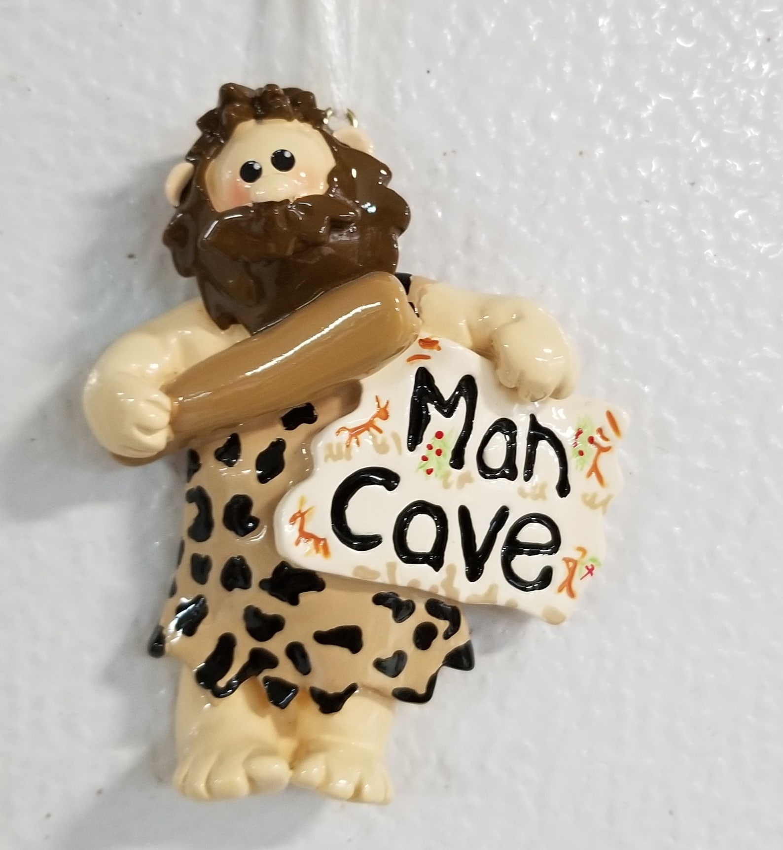 Man Cave Personalized Christmas Ornament Etsy