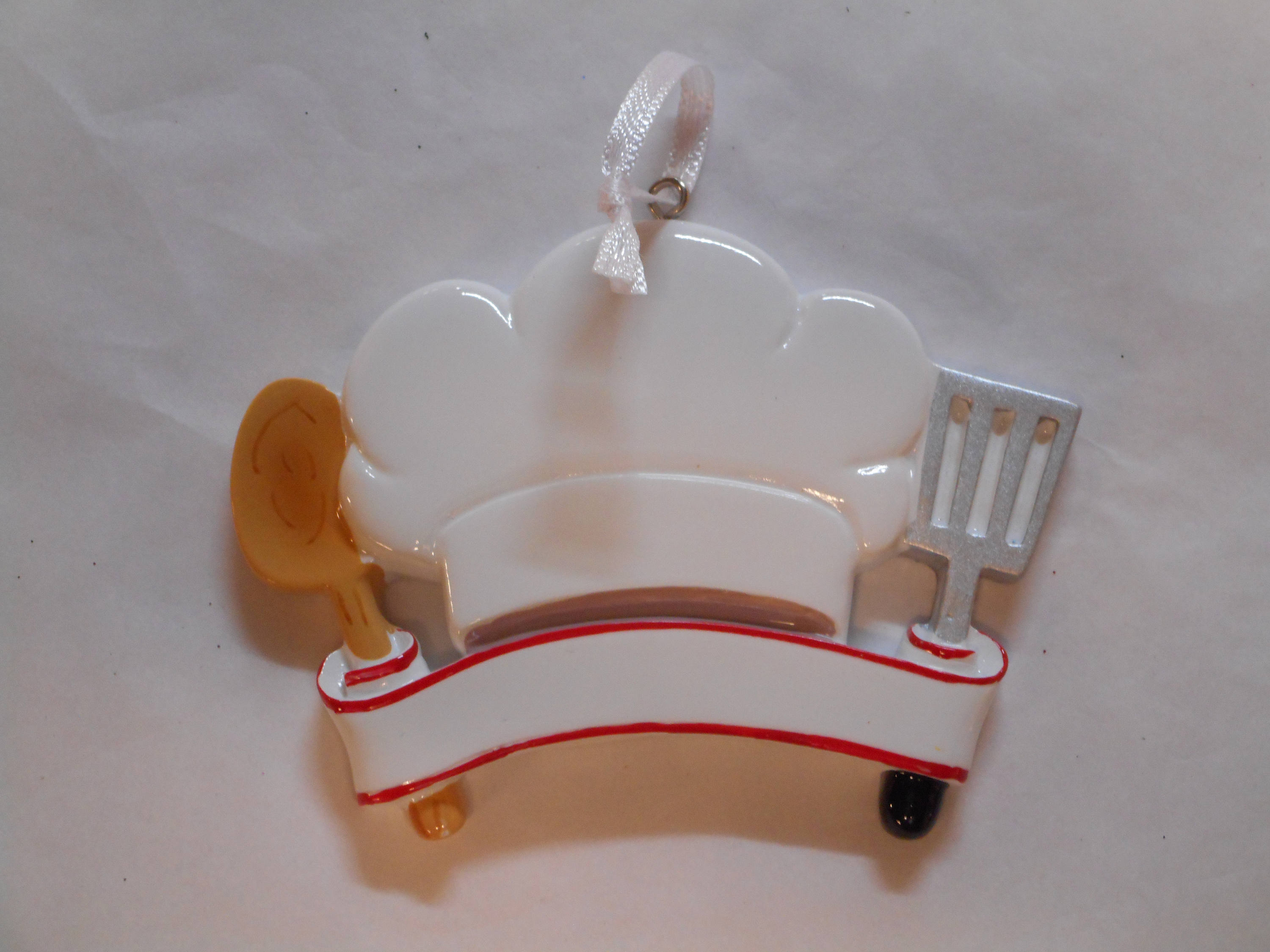 Chef Personalized Christmas Ornament Etsy