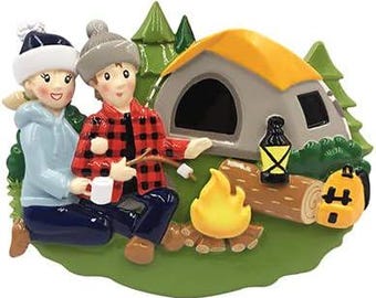 Family of 2/group of 2 /couple /personalized ornaments