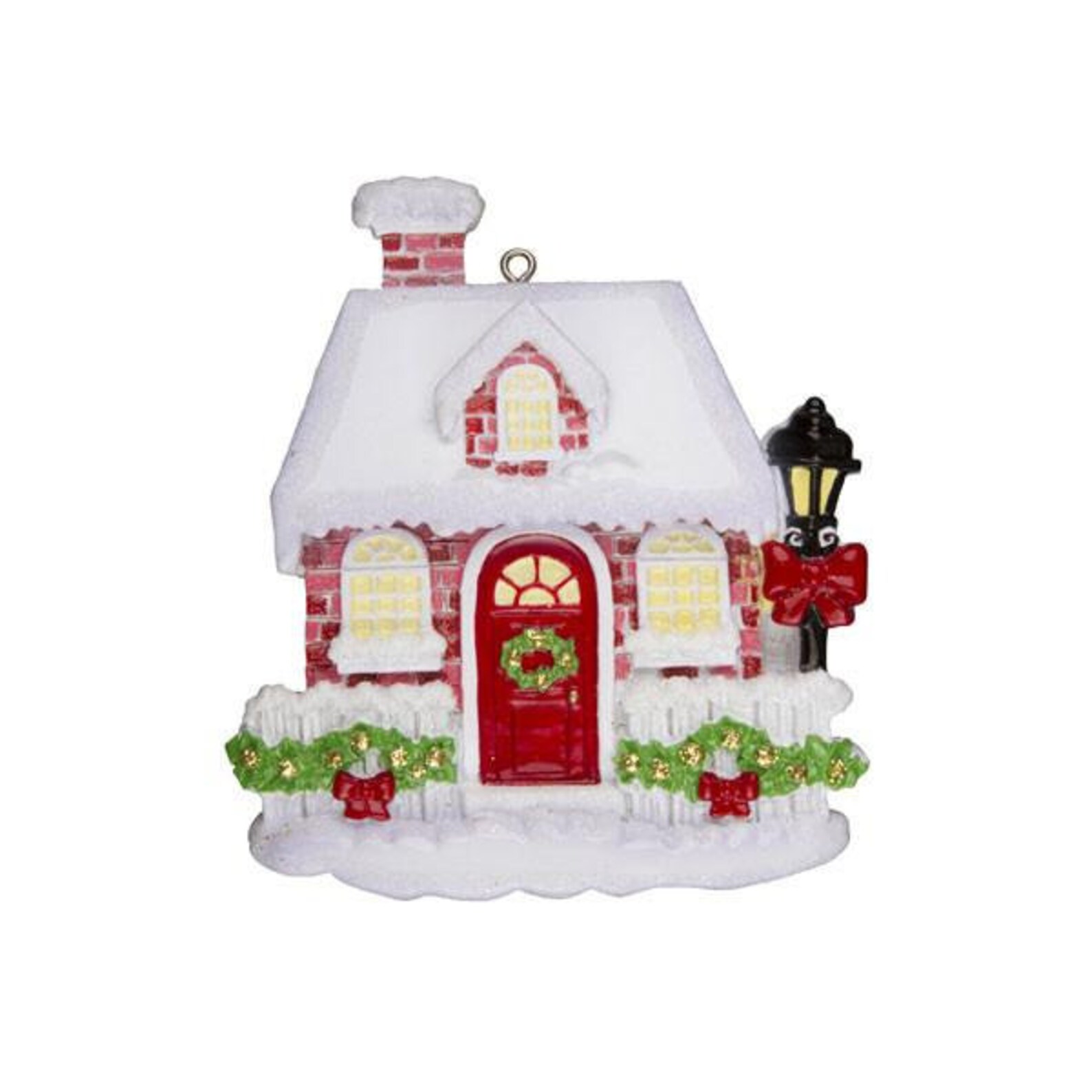 Red Brick House Personalized Christmas Ornaments Etsy