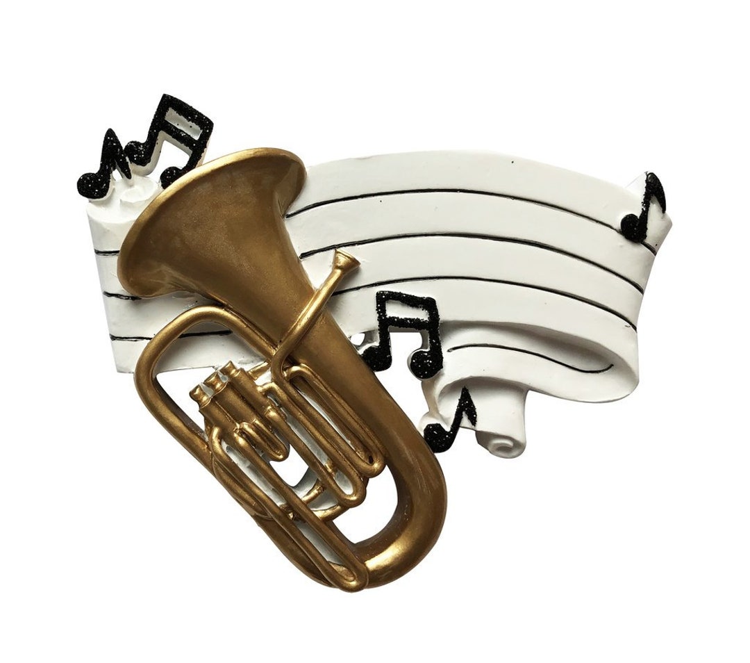 Tuba Personalized Christmas Ornament Etsy