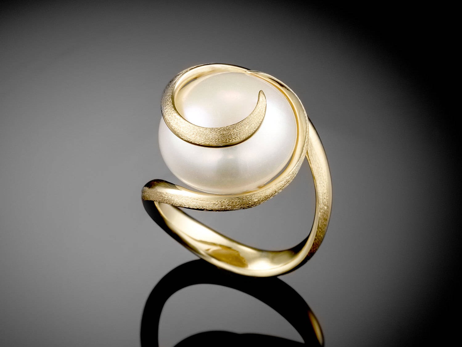 Pearl Ring: Resilience - Gold Fill - Andrea Shelley Designs