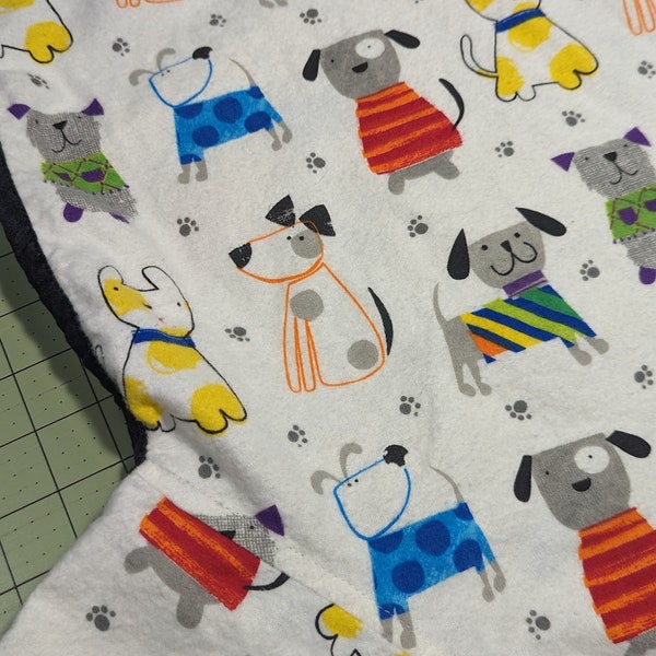 cartoon dog pajamas, extra large dog shirt, large breed, custom sizing available - size S to XXL