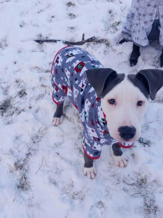 Dog Pajamas Large Dog Clothes Christmas Pajamas Flannel Pajamas