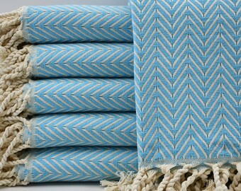 Turquoise Towel,Herringbone Towel,Cotton Towel,Turkish Towel,Shower Towel,Beach Peshtemal,Peshtemal,Ultra Soft Towel,Towel,40"x70",B2-damla