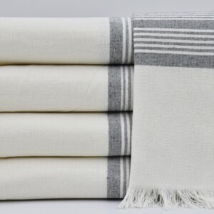 Bathroom Decor Towel,Turkish Towel,Bulk Towel,Personalized Towel,38&quot;x65&quot;,Decorative Towel,Turkish Peshtemal,Dark Gray Towel,B7-Vezir