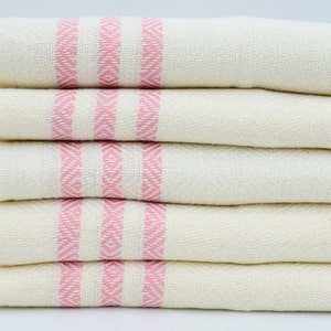 Bridesmaid Gift Napkins,Turkish Napkin Towel,Turkish Peshkir,Bulk Hand Towels,11&quot;x19&quot;,Face Towel,Light Pink Napkin,Home Decor,M5-kesikelmasP