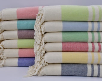 BIG SALE,Beach Towel,Turkish Towel,Set of 12 Pcs Towel,Terry Towel,36"x63",Bath Towel,Bulk Towel,Decorative Towel,B9-terry-set 144