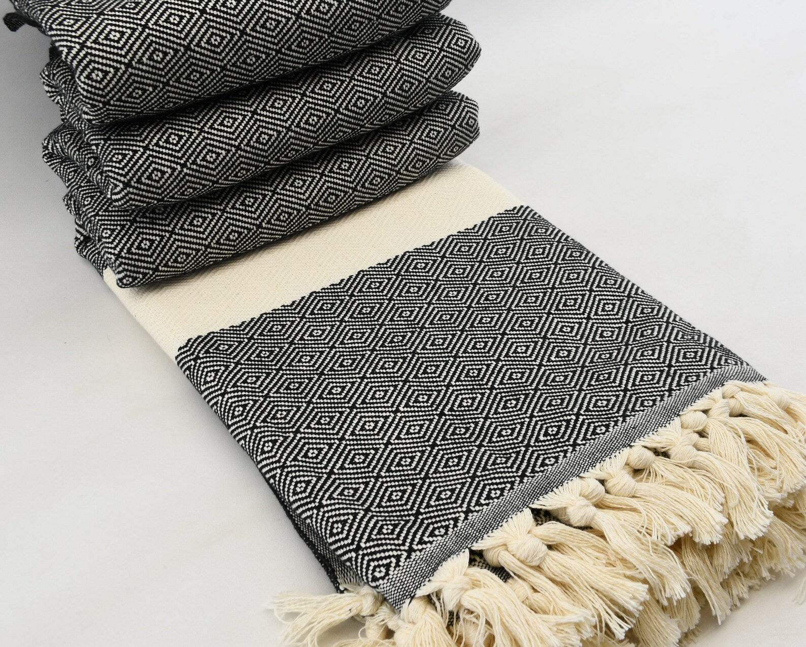Black Diamond Blanket200cmx240cmthrow Blanketturkish Etsy