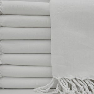 Flat White Towel,Paintable Towel,Turkish Towel,Turkish Peshtemal,White Towel,40&#39;&#39;x70&#39;&#39;,Cotton Towel,Beach Towel,100x180,Bath Towel,B1-beyaz