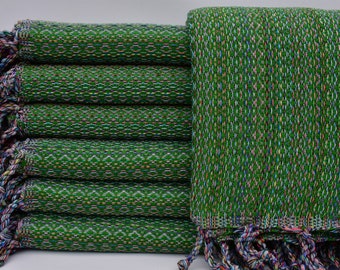 Bathroom Decor Towel,Turkish Towel,Green Towel,Handmade Towel,Organic Towel,Cotton Towel,Turkish Peshtemal,Turkey Towel,36''x71'',B2-Ala