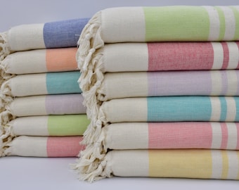BIG SALE,Handmade Towel,Turkish Towel,Set of 12 Pcs Towel,Terry Towel,36"x63",Bath Towel,Bulk Towel,Bohemian Towel,B9-terry-set 154