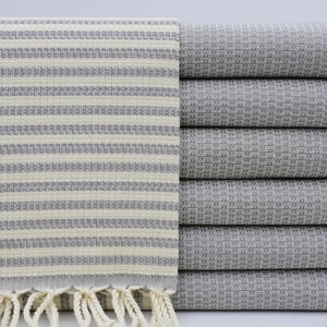 Curtian Towel,Gray Towel,Festival Towel,Eastern Towel,Turkish Towel,40"x70",Yoga Towel,Handmade Towel,Personalized Gift Towel,B9-Hasır