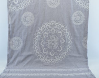 Light Gray Throw,King Size Blanket,Aztec Bedspread Turkish Blanket,79"x91",Aztec Blanket,Beach Throw,Blanket,Bed Cover,Throws,K3-jakarB