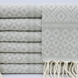 Wedding Towel,Turkish Towel,Gift Towel,Turkish Peshtemal,Pale Green Towel,40&quot;x70&quot;,Throw Towel,Anatolian Towel,Aztec Towel,B3-Anadolu