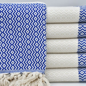 Turkish Towel,Navy Blue Towel,Handmade Towel,Bridesmaid Gift Towel,Beach Towel,40&quot;x70&quot;,Turkish Peshtemal,Organic Towel,K1-kedigözü