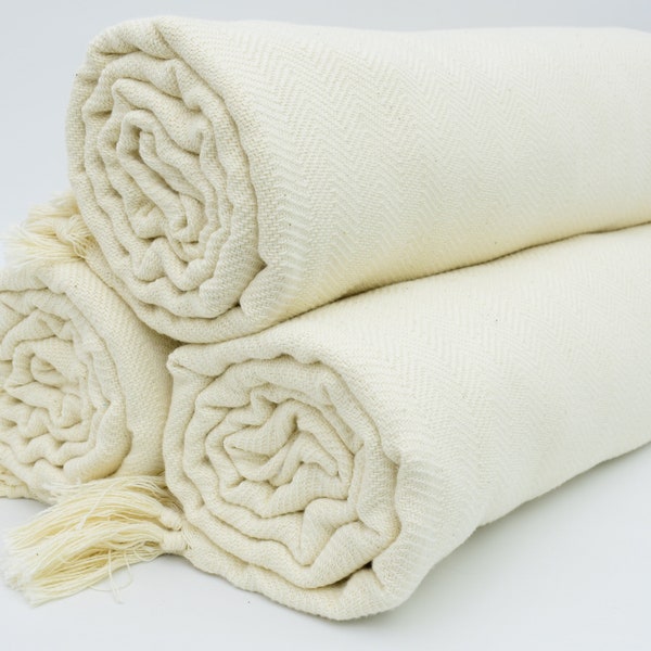 Wholesale Blankets,Turkey Blanket,Turkish Blanket,79"x99",Turkish Bedspread,Natural Blanket,Turkish Throw Blanket,K2-BalıksırtıB
