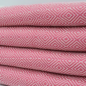 Bridesmaid Gift Towel,Turkish Hand Towel,Cotton Hand Towel,11&quot;x19,Tea Towel,Face Towel,Small Towels,Fuchsia Hand Towel,Napkins,M5-elmasP