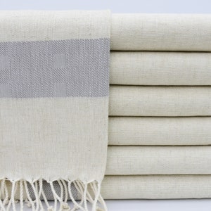 Hammam Towel,Turkish Towel,Bath Decor Towel,Picnic Towel,Gift Towel,38&quot;x73&quot;,Wholesale Towel,Linen Towel,Gray Towel,Home Decor,B9-Bordürlü