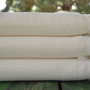 Natural Blanket,Cream Throw,Throw,Cover,79&quot;x89&quot;,Bed Rug,Turkish Peshtemal,Bed Cover,Turkish Towel,King Size,Throw,200cmx225cm,B3-damlaB