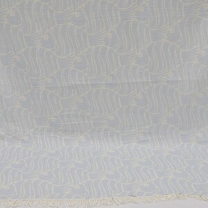 Housewarming Gift,Bath Decor Towel,Turkish Towel,Turkish Peshtemal,Fish Pattern Towel,36&quot;x70&quot;,Organic Towel,Baby Blue Towel,K2-balık