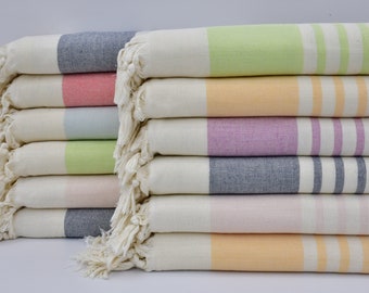 BIG SALE,Turkish Towel,Hammam Towel,Set of 12 Pcs Towel,Terry Towel,36"x63",Bath Towel,Bulk Towel,Fitness Towel,B9-terry-set 127