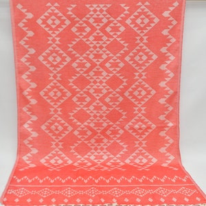 Asciugamano turco, asciugamano arancione, asciugamano da festa, asciugamano da doccia, asciugamano decorativo, asciugamano da spiaggia, 40"x70", asciugamano di cotone, peshtemal turco, K1-kilim