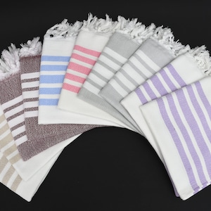 Dishcloths & Kitchen Towels,Set Of 10,Turkish Hand Towel,Ultra Soft Hand Towels,Employee Appreciation Gifts,Wedding Gift ideas,18&quot;x36&quot;