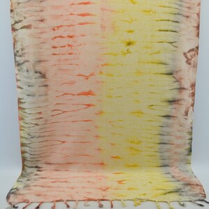 Batik Towel,38&#39;&#39;x65&quot;,Dip Dye Batik Towel,Colorful Towel,Turkish Towel,Dye Beach Towel,Turkish Peshtemal,Surfer Beach Towel,B1-batik126