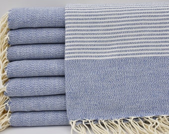 Turkish Towel,Shower Towel,Sauna Towel,Blue Towel,40"x70",Turkish Peshtemal,Bath Towel,Bridesmaid Gift Towel,Beach Towel,B2-usultan