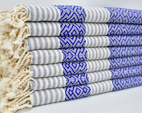 Turkish Towel bulk Towel sax Blue Peshtemal handmade Towel bredesmaid Gift Towel pool Towel turkish Peshtemal 40x70 turkey Towel b4 azra Etsy Ireland