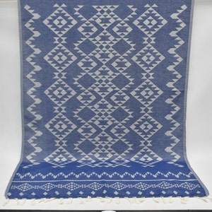 Turkish Towel,Dark Navy Towel,Bath Towel,Bulk Towel,Handmade Towel,Beach Towel,40&quot;x70&quot;,Turkish Peshtemal,Handwoven Towel,Spa Towel,K1-kilim