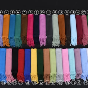 Bridesmaids Pashmina,Maid of Honor Shawl, Bridesmaids Shawls,Christmas Shawls, Wedding Shawl Favors, Pashmina for Wedding,Bulk Wedding Favor
