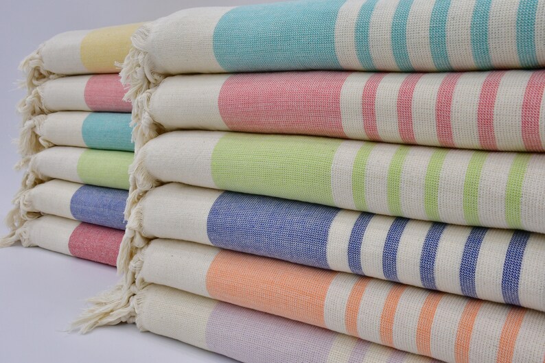TURKISHDOWRY Cotton Turkish Towel - Thumbnail 5