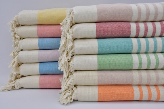 BIG Sale beach Towel yoga Towel turkish Towel set of 12 Pcs Towel