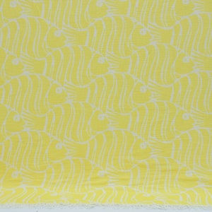 Bulk Blanket,Turkish Blanket,Turkish Throws,Throws And Blankets,99&quot;x107&quot;,Turkish Bedspread,Yellow Blanket,Decorative Blanket,K2-BalıkB
