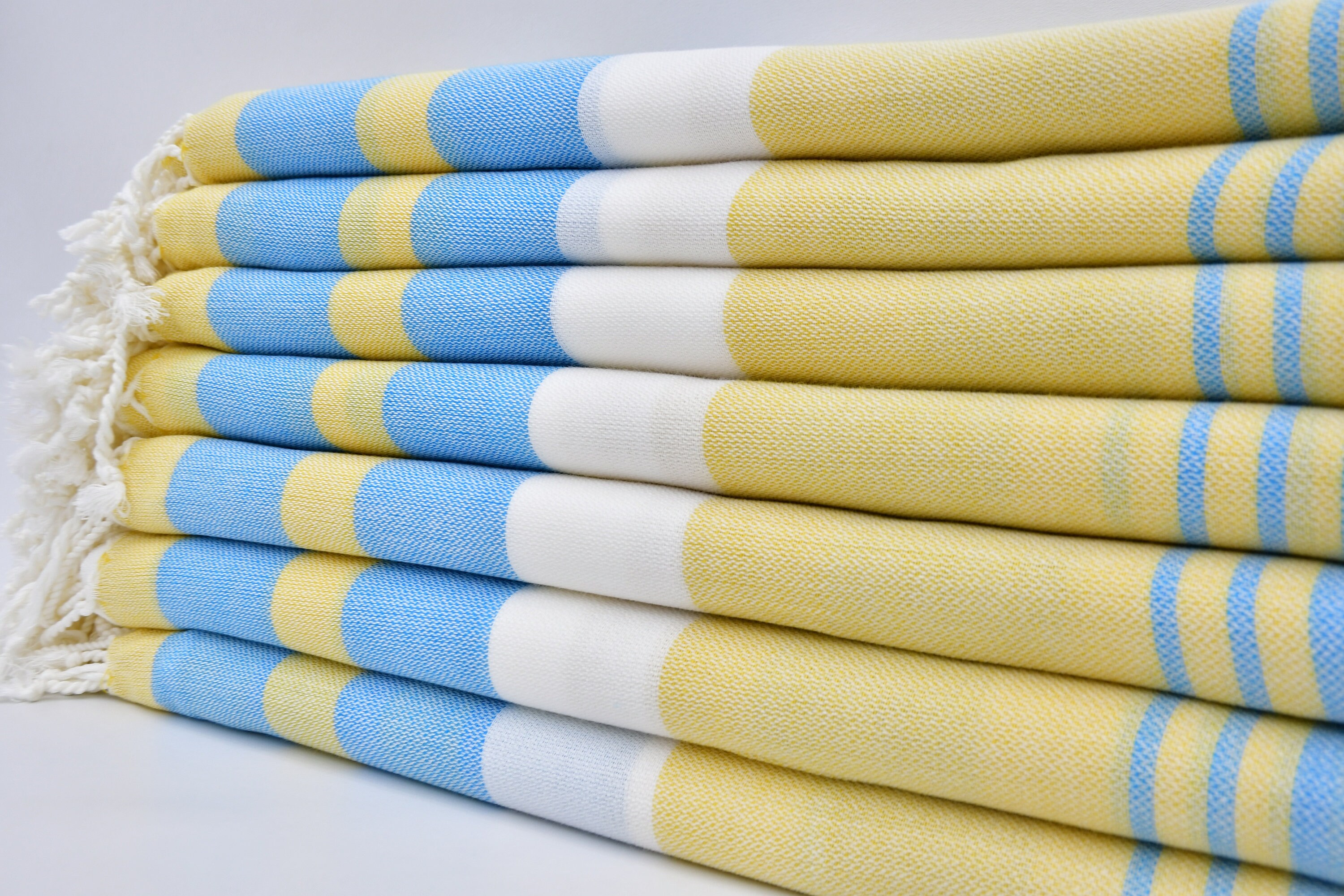 Decorative TowelGold Yellow and Blue TowelTurkish Etsy