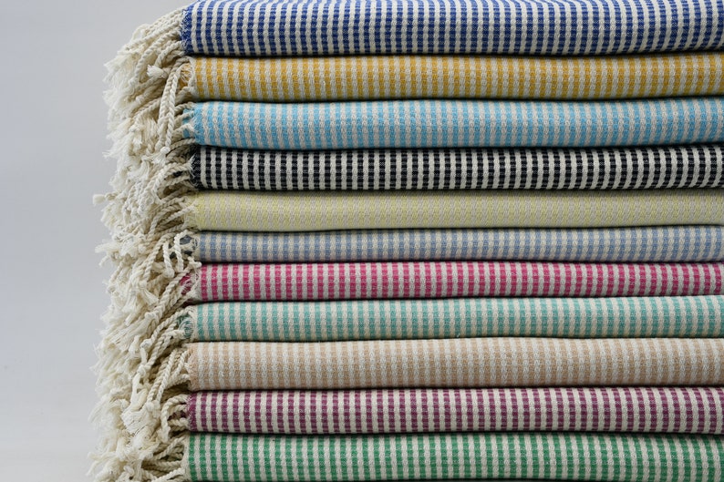Navy Blue Towel,Hammam Towel,Turkish Towel,Turkish Bath Towel,Beach Peshtemal,40x70,Turkish Peshtemal,Handmade Towel,Soft Towel,B2-kare image 9