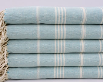 Turkish Towel,Bath Towel,Beach Towel,Bulk Towel,40"x70",Turquoise Towel,Turkish Peshtemal,Peshtemal Towel,Cotton Towel,Spa Towel,B3-sultan