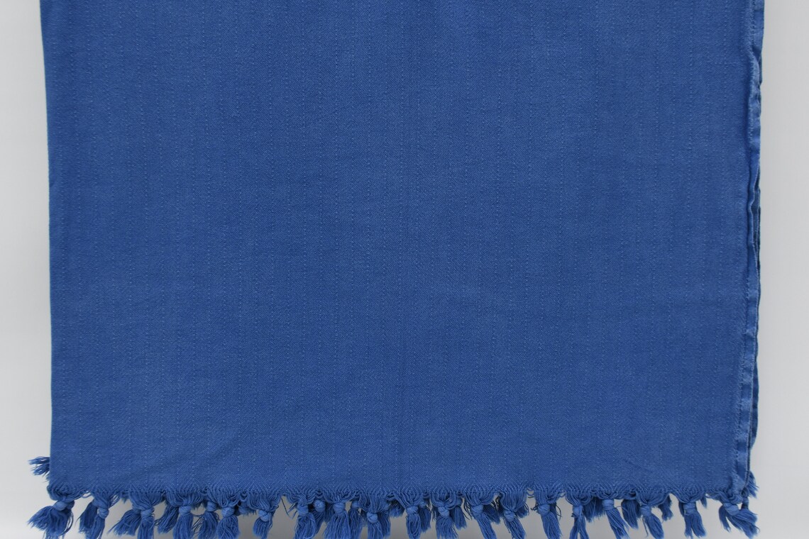 Navy Blue Blanketstone Washed Blanketsoft Throwturkish Etsy