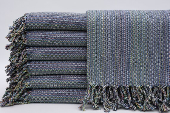 トルコタオル、40インチ×70インチ、ビーチタオル、パーソナライズ