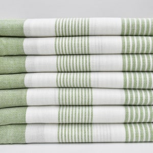 Turkish Towel,40"x70",Turkish Peshtemal,Sauna Towel,Yoga Towel,Festival Peshtemal,Fouta Towel,Home Decor Towel,Dark Green Towel,B4-çizgili