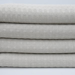 トルコブランケット、90&quot;x90&quot;、トルコスロー、暖かいブランケット、アナトリアブランケット、コットンブランケット、パーソナライズブランケット、ソフトブランケット、モノグラム、B3-ワッフルB