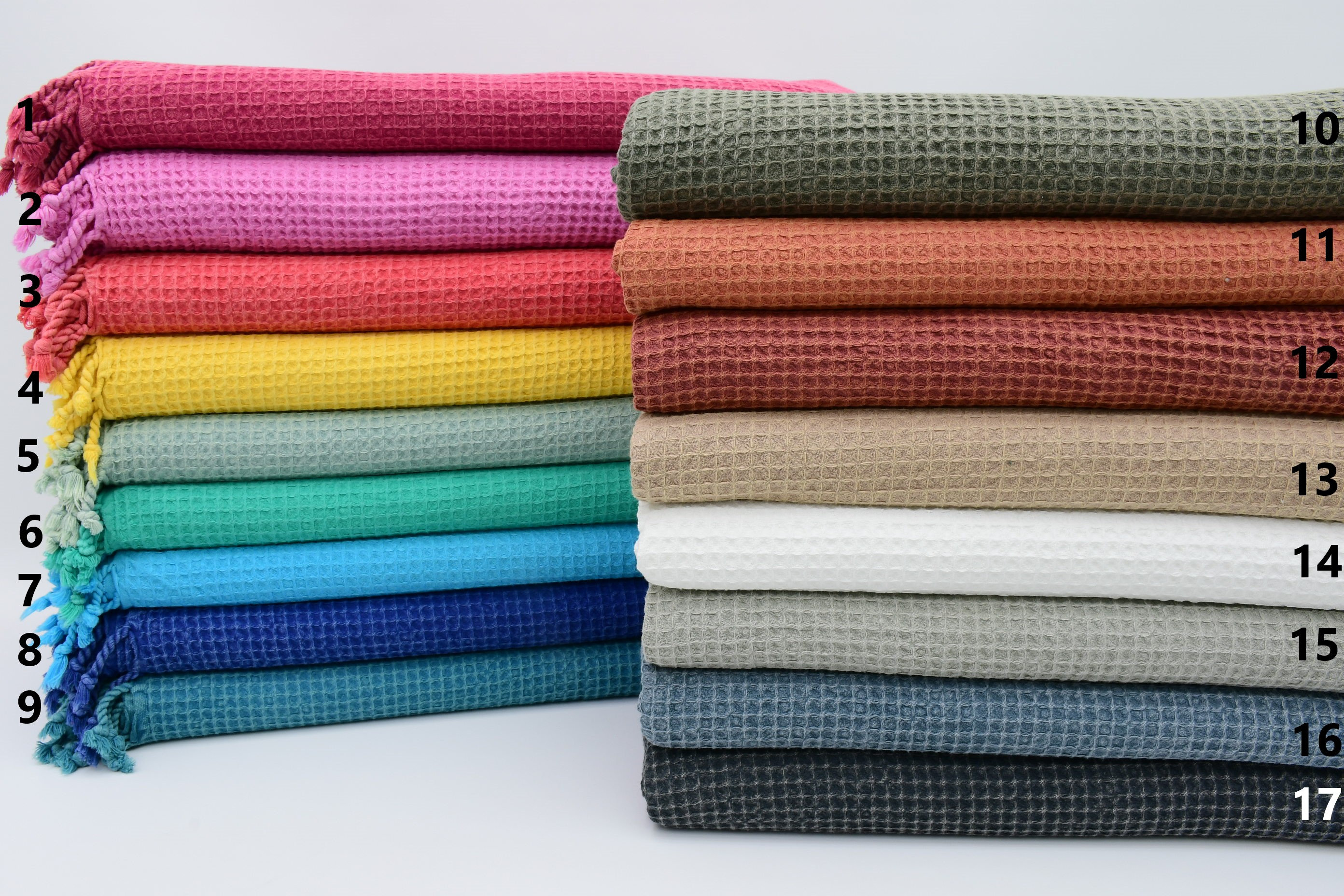 Papier and chaud stonewashed cotton blanket hotsell