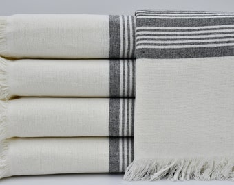 Turkish Towel,Black Towel,Bohemian Towel,Bathroom Decor Towel,Pattern Towel,38"x65",Bulk Towel,Beach Towel,Turkish Peshtemal,B7-Vezir