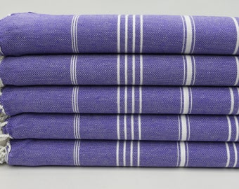 Beach Towel,Cotton Towel,Gift Peshtemal,Hammam Towel,Turkish Towel,Wholesale Towel,40"x70",Personalized Towel,Purple Bath Towel,K2-sultan