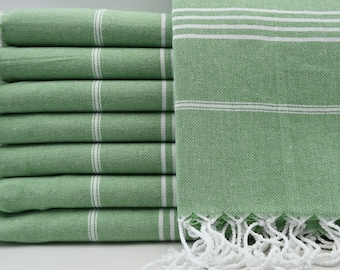 Ultra Soft Towel,Turkish Peshtemal,Olive Green Towel,Turkish Towel,40"x70",Handmade Towel,Turkish Peshtemal,Hammam Peshtemal,M2-sultan