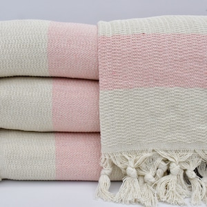 Coperta di qualità, coperta turca, coperta viola e rosa, 79&quot;x87&quot;, copriletto turco, coperta morbida, coperta di cotone, coperta copridivano, B3-CabanaB