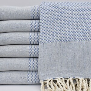 Beach Towel,Pool Towel,Medium Blue Towel,Turkish Towel,Turkish Peshtemal,36&quot;x70&quot;,Turkey Towel,Soft Towel,Organic Towel,Camp Towel,K2-çiftyüz